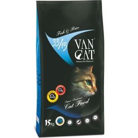 VanCat Balıklı & Pirinçli 15 kg Kedi Maması