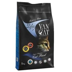 Vancat Balıklı ve Pirinçli 1 kg Yetişkin Açık Kedi Maması