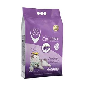 Vancat Lavanta Kokulu İnce Taneli 10 kg Kedi Kumu