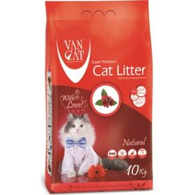Vancat Süper Premium Natural İnce Taneli 10 kg Kedi Kumu