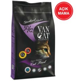 Vancat Tavuklu 1 kg Kısırlaştırılmış Açık Kedi Maması