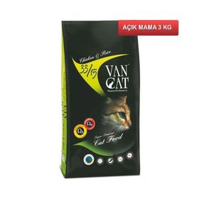 Vancat Tavuklu 3 kg Açık Kedi Maması