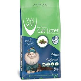 Vancat Vancat Çam Kokulu İnce Taneli Topaklanan 5 kg Kedi Kumu