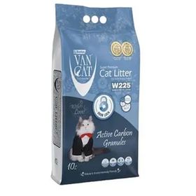 Vancat W225 10 lt Active Carbon Granüllü İnce Taneli Kedi Kumu