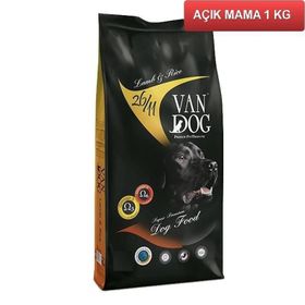 Vandog Kuzu Etli 1 kg Yetişkin Köpek Açık Maması
