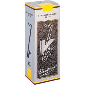 Vandoren CR623 V12 No.3 5'li Bas Klarnet Kamışı