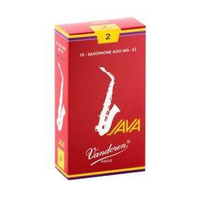 Vandoren SR262R Java Red Cut Alto No: 2 10'lu Saksafon Kamışı