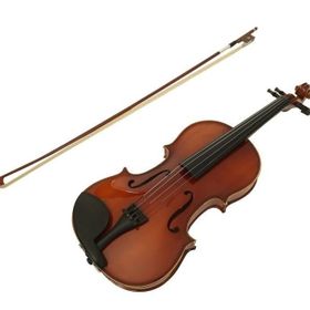 Vanetta VL-2A 4/4 Abanoz Kulaklı Masif Mat Keman