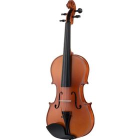 Vanetta VL-2A 4/4 Abanoz Kulaklı Masif Mat Keman