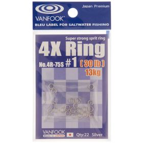 Vanfook 4R-75S 4'lü Split Ring Halka