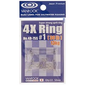 Vanfook 4R-75S 4'lü Split Ring Halka