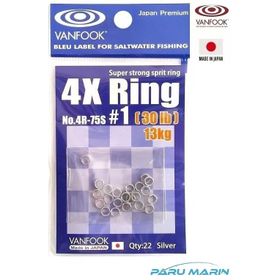 Vanfook 4R-75S Split Ring 1 13 kg Halka