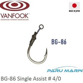 Vanfook BG-86 4/0 2 Adet Asist İğnesi