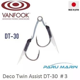Vanfook DT-30 Deco Twin Çiftli 3 Asist İğne