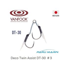 Vanfook DT-30 Deco Twin Çiftli 3 Asist İğne