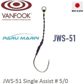 Vanfook JWS-51 Jigen Hyper Tekli 5/0 3 Adet Asist İğne