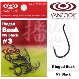 Vanfook Ringed Beak NS Black Tek İğne
