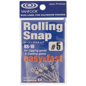 Vanfook RS-10 5 4 Adet Rolling Snap Klips