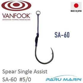 Vanfook SA-60 Spear Tekli 5/0 3 Adet Asist İğnesi