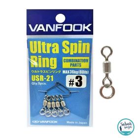 Vanfook USR-21 Silver #3 5'li Fırdöndü
