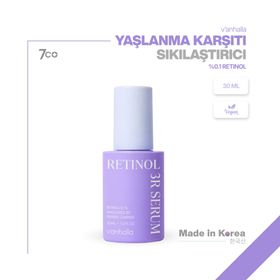 V'anhalla Retinol 3R Yaşlanma ve Kırışıklık Karşıtı 30 ml Sıkılaştırıcı Serum