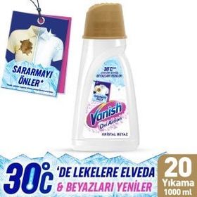Vanish 1 lt Kosla Oxi Action Gold Beyazlar İçin Sıvı Çamaşır Leke Çıkarıcı