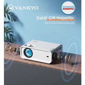Vankyo Sunspark 500W 5G Wi-Fi + 5.1 Bluetooth 1080P Destekli Projeksiyon Cihazı