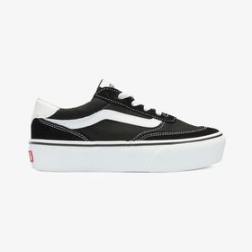 Vans Brooklyn LS Platform Siyah Kadın Klasik Sneaker