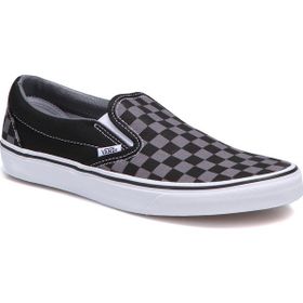 Vans Classic Slip-On Gri Siyah Erkek Spor Ayakkabı