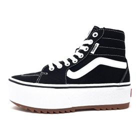 Vans Filmore Hi Tapered Platform ST Siyah Kadın Günlük Spor Ayakkabı
