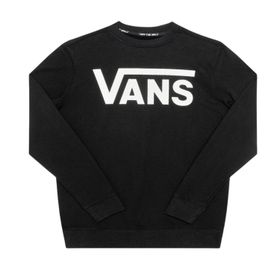 Vans N000YX0Y281-R Siyah Classıc Crew Erkek Sweatshirt
