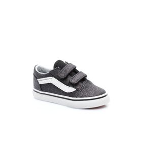 Vans Old Skool V Unisex Çocuk Spor Ayakkabı Siyah