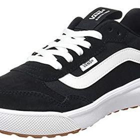 Vans Range Exp Süet Deri Tuval Siyah Beyaz Bayan Spor Ayakkabı