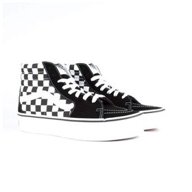Vans SK8-HI Siyah Beyaz Platform 2 Kadın Spor Ayakkabısı