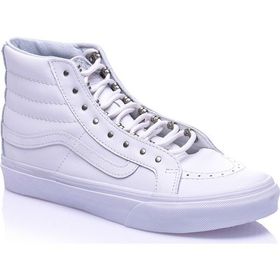 Vans Sk8 Hi Slim Beyaz Kadın Günlük Yaşam Ayakkabı