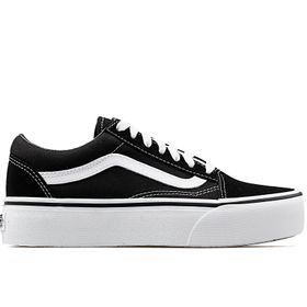 Vans Ua Old Skool Platform Siyah Kadın Günlük Ayakkabı