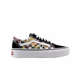 Vans Ua Old Skool Platform Siyah Kadın Günlük Ayakkabı