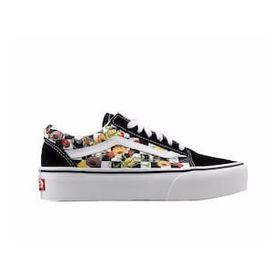 Vans Ua Old Skool Platform Siyah Kadın Günlük Ayakkabı