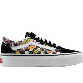 Vans Ua Old Skool Platform Siyah Kadın Günlük Ayakkabı