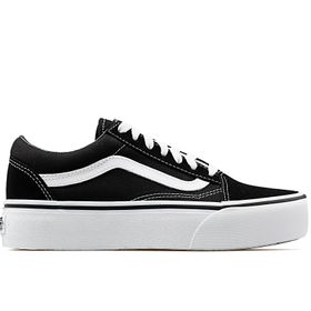 Vans Ua Old Skool Platform Siyah Kadın Günlük Ayakkabı
