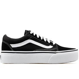 Vans Ua Old Skool Platform Siyah Kadın Günlük Ayakkabı