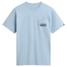 Vans VN00004WCZD Style 76 Back SS Tee Mavi Erkek T-shirt