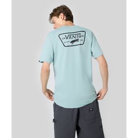 Vans VN0000F8DAZ1-001 Yeşil Full Patch Back SS TEE Erkek T-Shirt