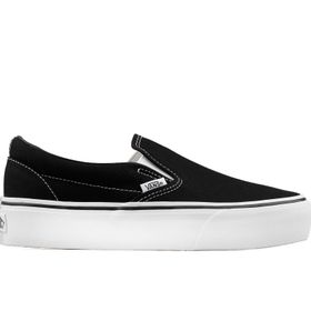 Vans VN00018EBLK1 Ua Classic Slip-On Platform Siyah Kadın Günlük Ayakkabı