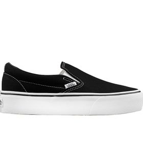Vans VN00018EBLK1 Ua Classic Slip-On Platform Siyah Kadın Günlük Ayakkabı