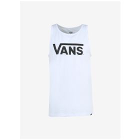 Vans VN00055VWHT1 Classıc Vans Tank-b Yuvarlak Yaka Düz Beyaz Erkek T-Shirt