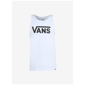 Vans VN00055VWHT1 Classıc Vans Tank-b Yuvarlak Yaka Düz Beyaz Erkek T-Shirt