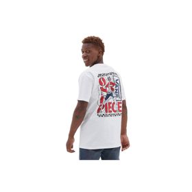 Vans VN00055VWHT1 Classıc Vans Tank-b Yuvarlak Yaka Düz Beyaz Erkek T-Shirt