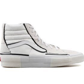Vans VN0005UKQJM1 Beyaz Sk8 Hi Reconstruct Unisex Çift Katmanlı Soyulabilen Süet Günlük Ayakkabı