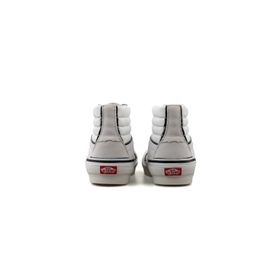 Vans VN0005UKQJM1 Beyaz Sk8 Hi Reconstruct Unisex Çift Katmanlı Soyulabilen Süet Günlük Ayakkabı